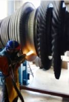 Metalizado mediante proceso de combustion a alta velocidad HVOF